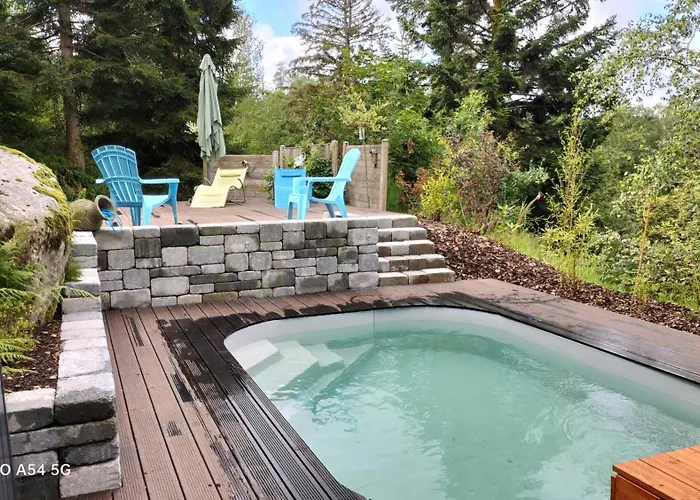 펜션 Chalet Nature Ressourcement 15 Pers 4 Etoiles Vosges-Gerardmer *